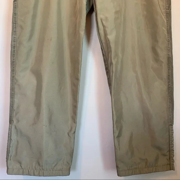 SOLD!  Columbia Brush Pants Mens 40 x 32 Green Tan Outdoor Hunting Field Work - Picture 4 of 13